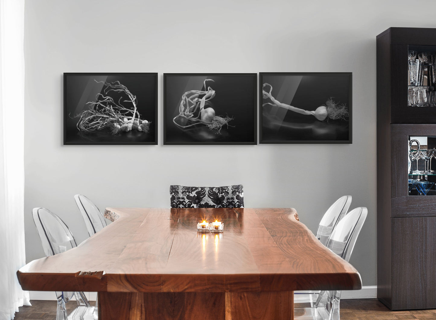 Field Garlic Triptych