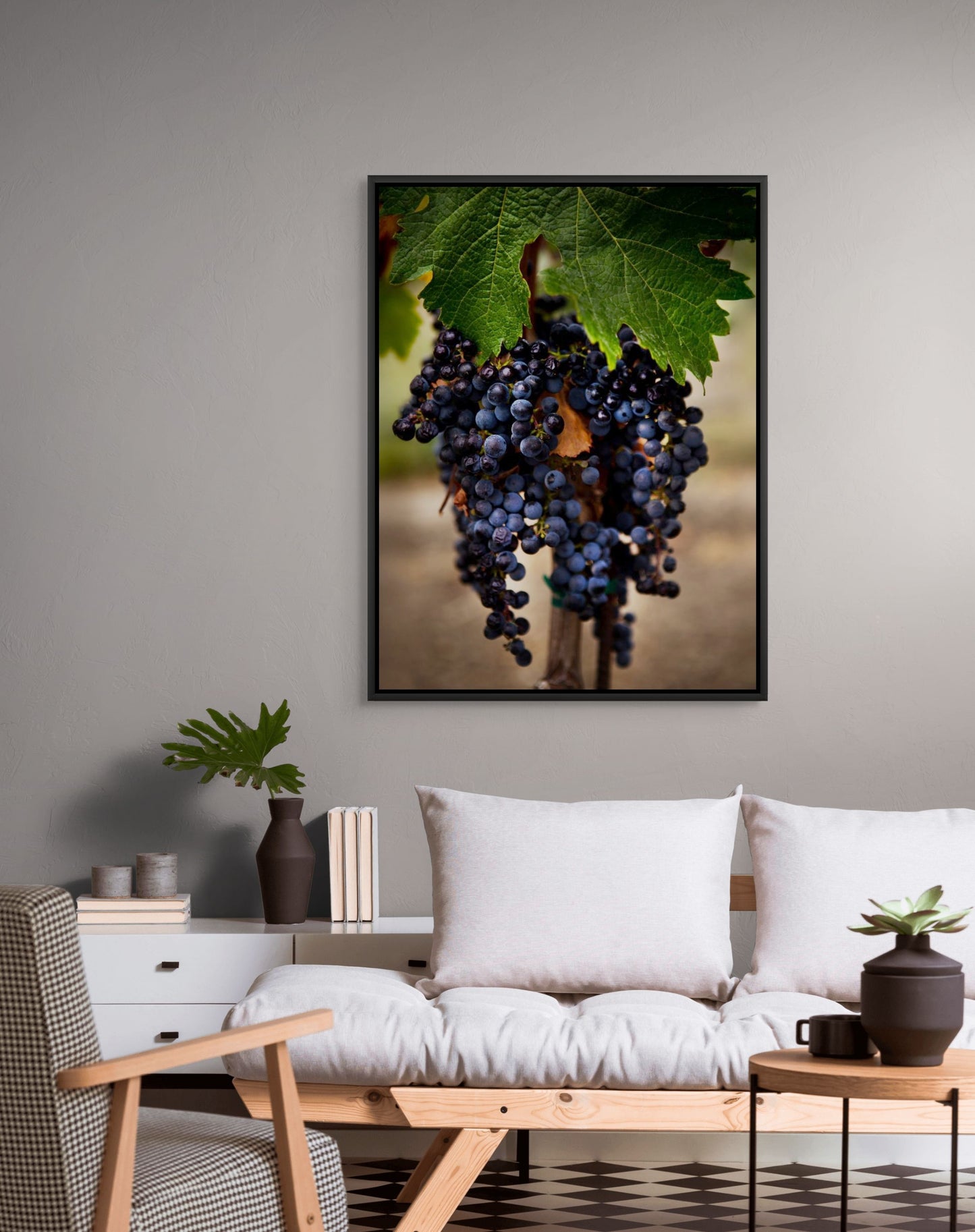 Cabernet Sauvignon Grapes in Napa