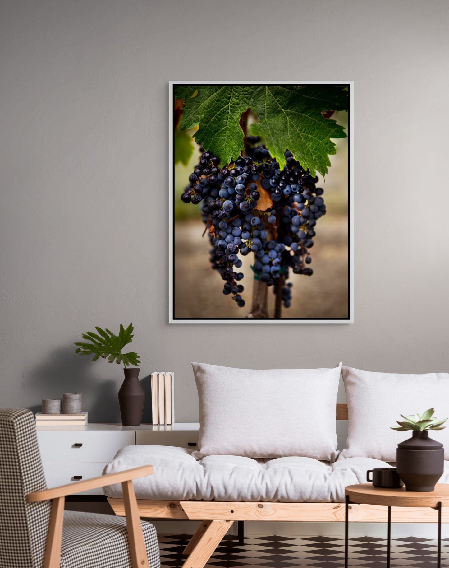 Cabernet Sauvignon Grapes in Napa