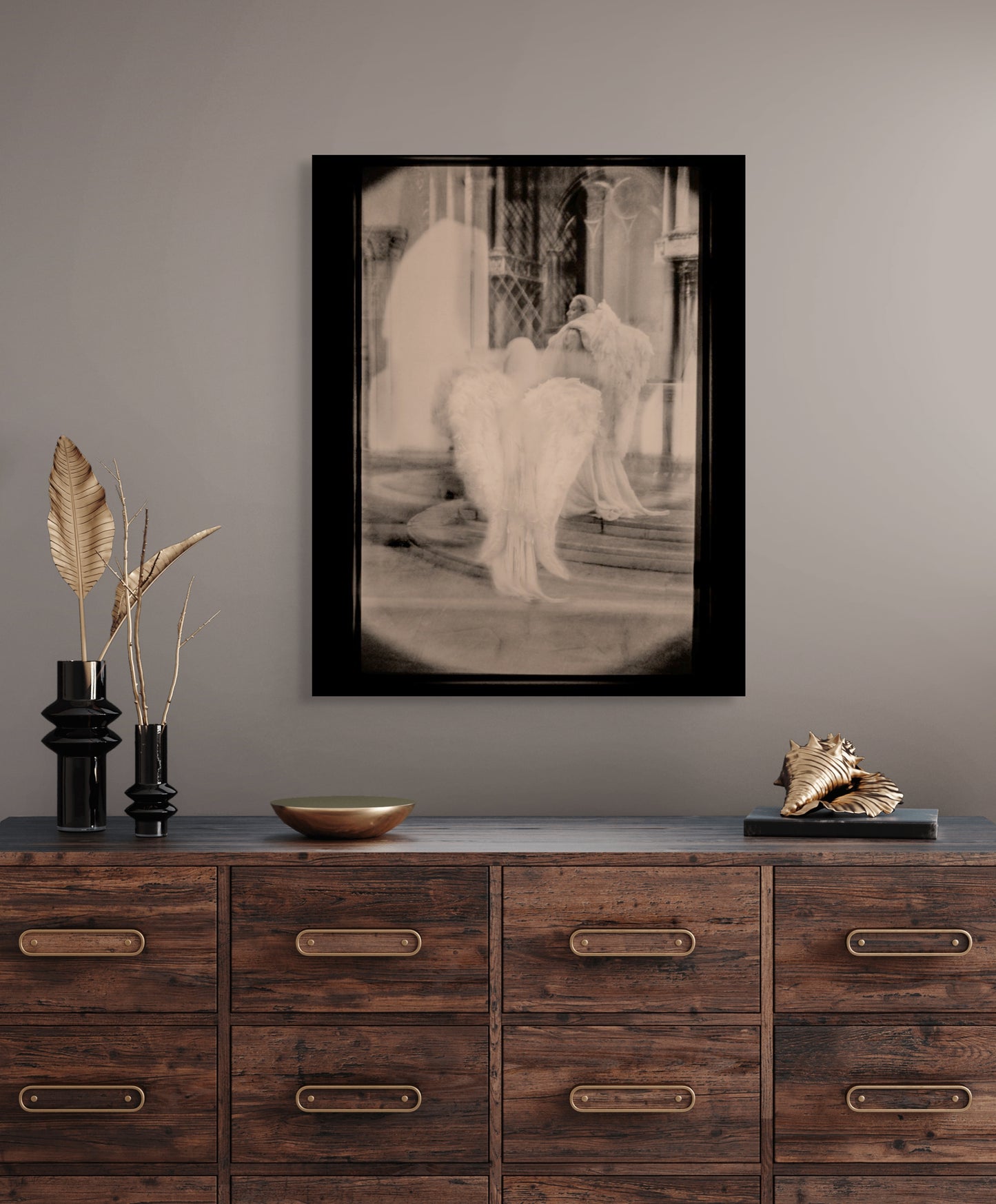 #1_GRANDEST OF ALL ANGELS:  Venice, Italy Triple Exposure